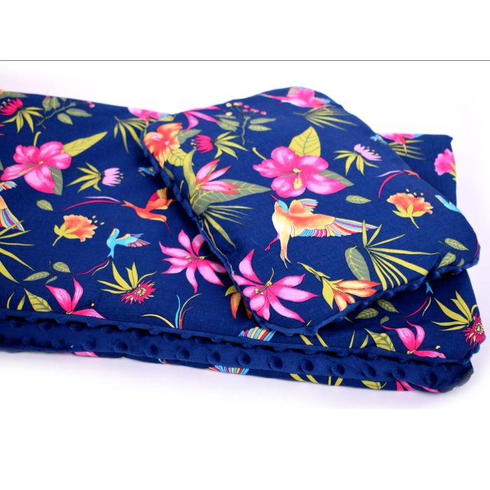 Hällikomplekt  "Tropics" 100x75cm teki ja 30x40cm padjaga