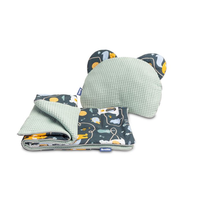 Beebitekk "Paths" 56x76 cm ja padi 36x28 cm 