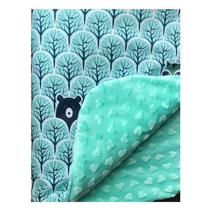 Kahepoolne tekk ja padi komplekt "Kuku" 