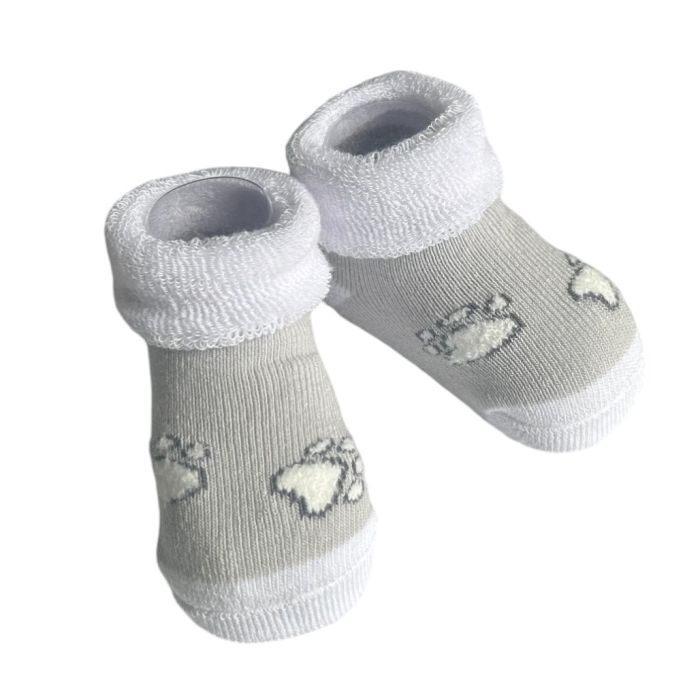 Puuvillased beebisokid 0-6 k, Paws hall