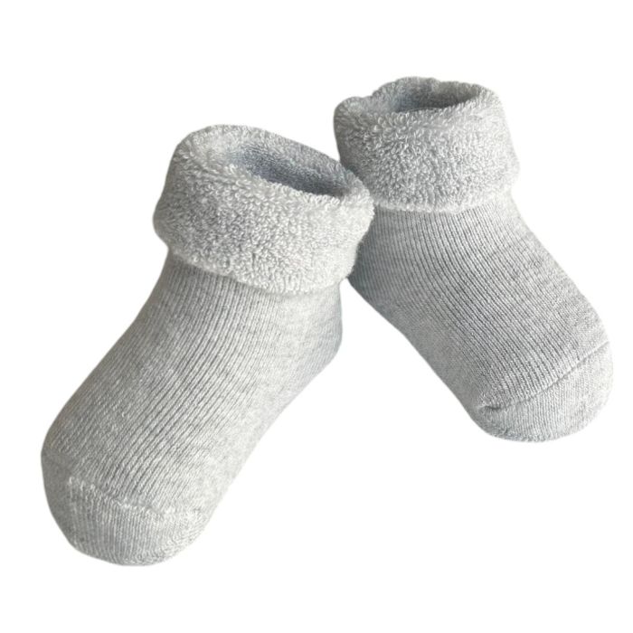 Puuvillased beebisokid Grey