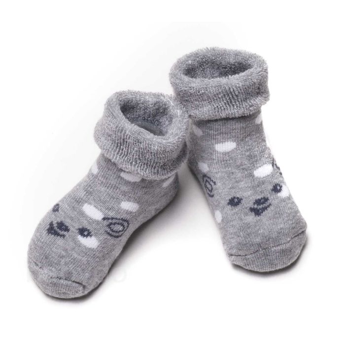 Puuvillased beebisokid Mouse grey