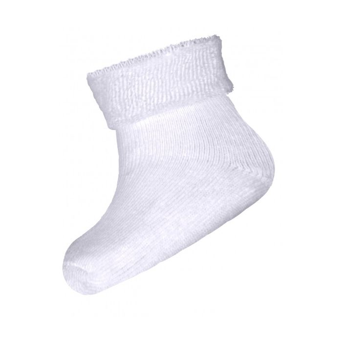 Puuvillased beebisokid White