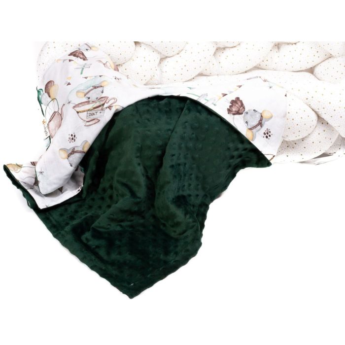 Beebitekk 100x75cm "Baby mouse" roheline