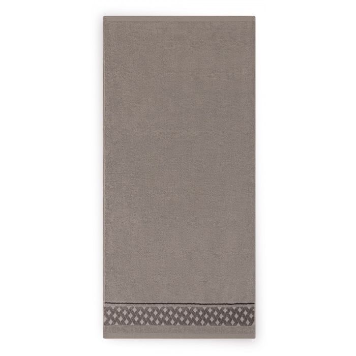 Rätik (Egiptuse puuvill) "Malta" 70x140 cm pruun