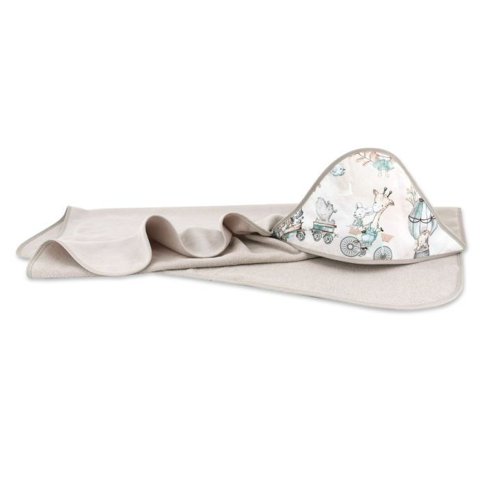 Beebi/ laste rätik "Zoo nugat" 100x100 cm "frotee" 