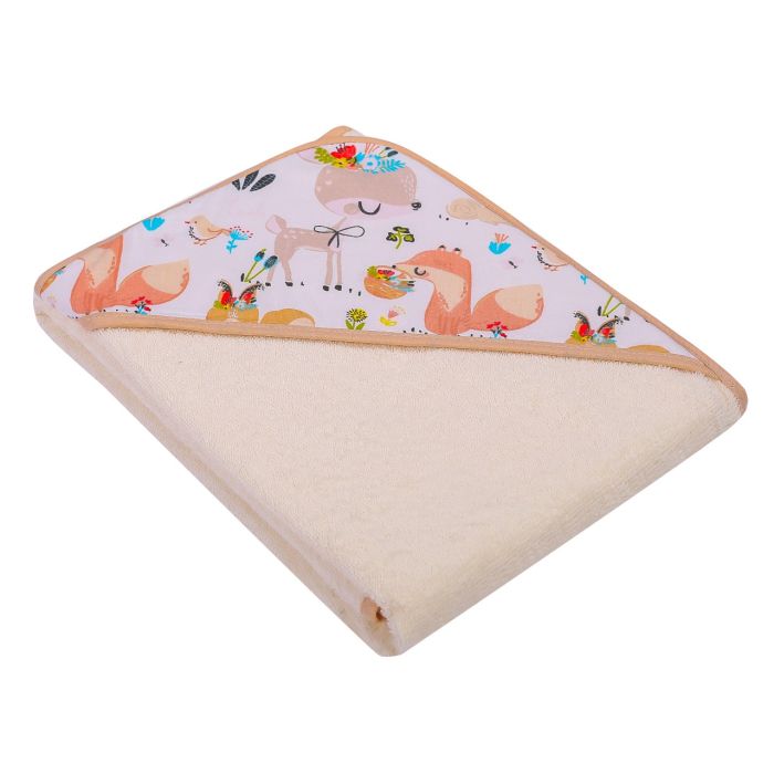 Beebi/ laste rätik "Best friends" 100x100 cm "frotee" 