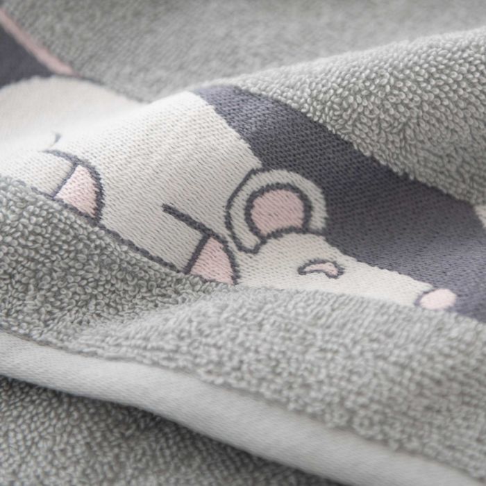 Beebi rätik (Egiptuse puuvill) "Mouse grey" 