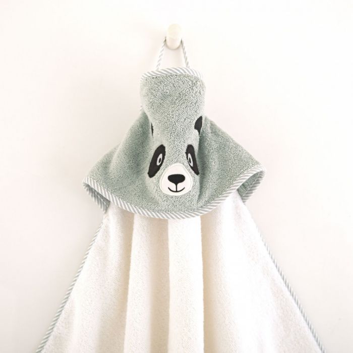 Beebi rätik (Egiptuse puuvill) "Panda alabaster" 