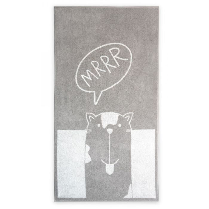 Rätik (Egiptuse puuvill) "Mrrr" 130X70 cm