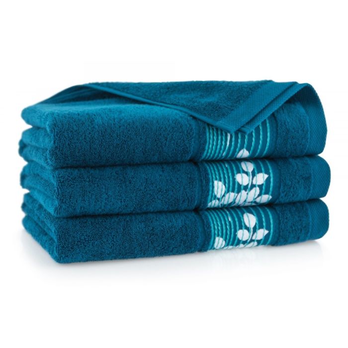 Rätik (Egiptuse puuvill) "Music" 70x140 cm sinine