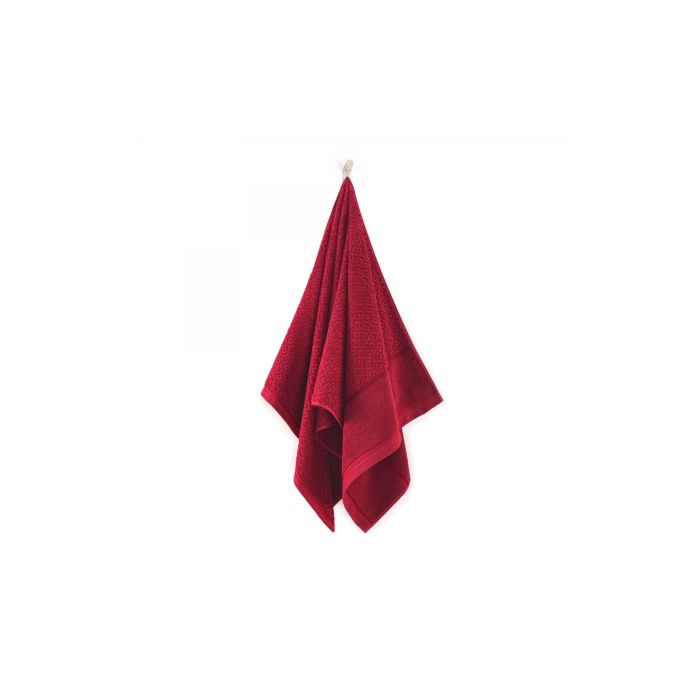 Rätik (Egiptuse puuvill) "Style" burgundia punane
