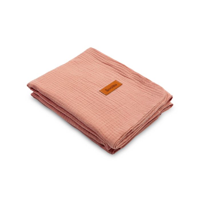 Musliin beebitekk "Vittoria pale" 75x100 cm 