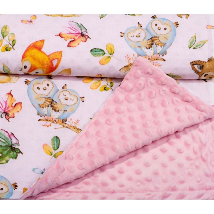 Beebitekk 100x75cm "Companions" roosa