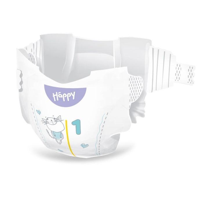 Mähkmed BELLA Newborn "1" 2-5kg 82 tk Soft&Delicate (vastsündinutele)