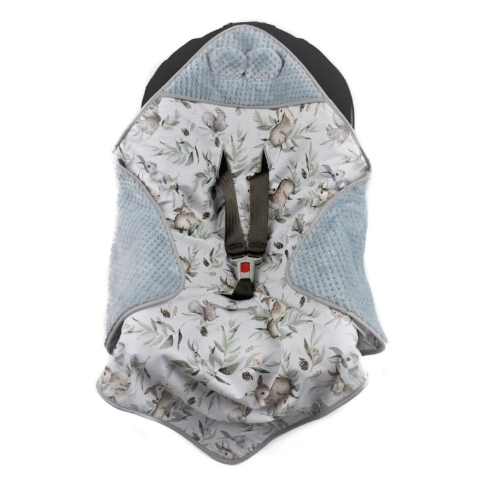 Soojakott-tekk vankrisse/turvatool "Deer" 80x80 cm