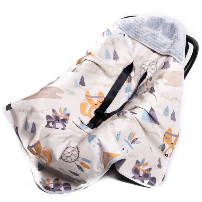 Soojakott-tekk vankrisse/turvatool "Dream catcher" 80x80 cm