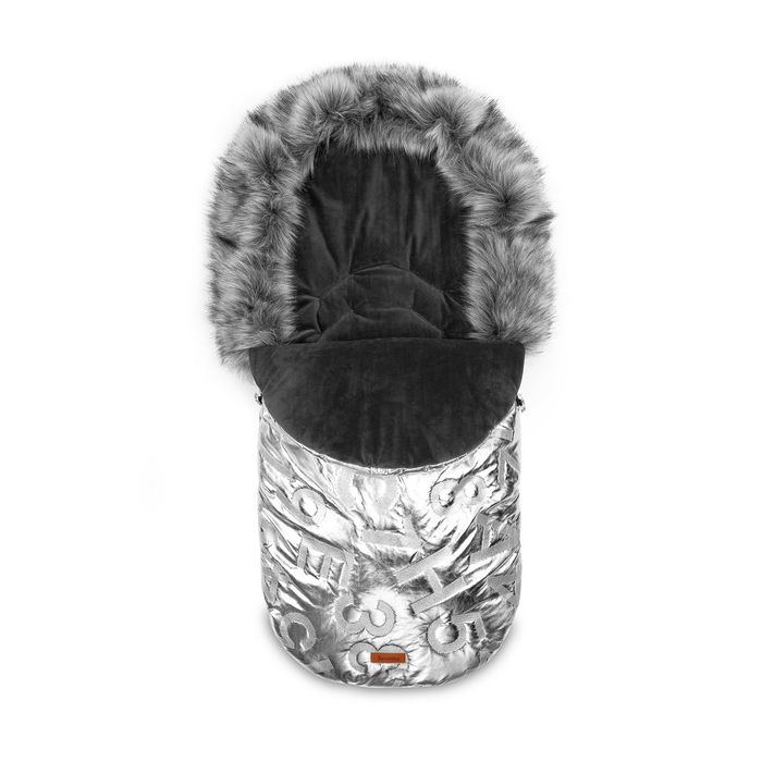 Soojakott kärusse "Aspen glamour" silver 