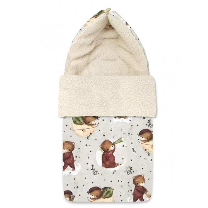 Soojakott vankrisse / turvatool "Teddy" 45x95 cm