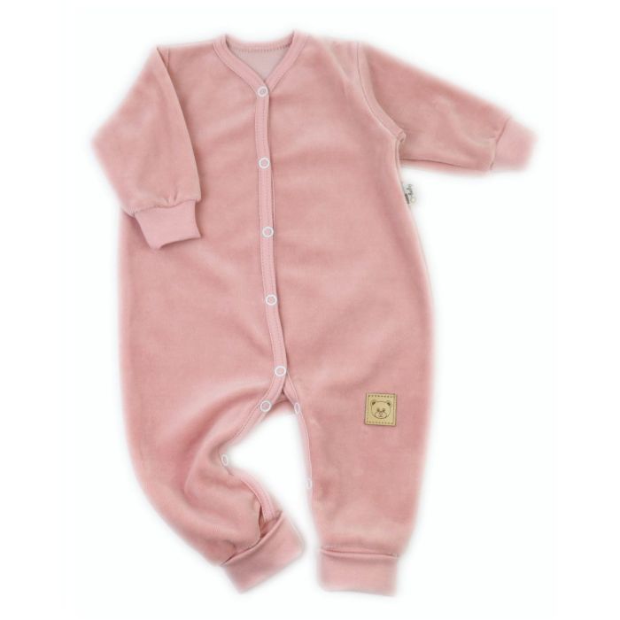 Tudukombe beebile "Velour pale pink"  