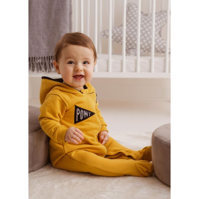 Beebi tudukombe - romper  "Pow mustard" 