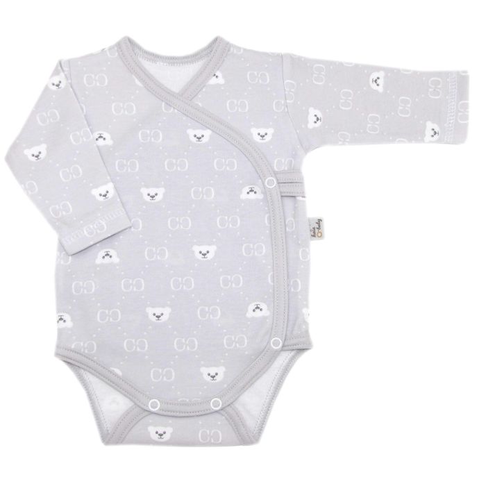 Bodi beebidele "Bear glamour grey" 