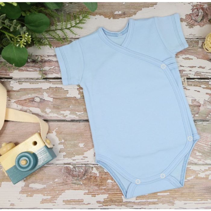 Beebi bodid lühikeste varrukatega "One" BABY BLUE