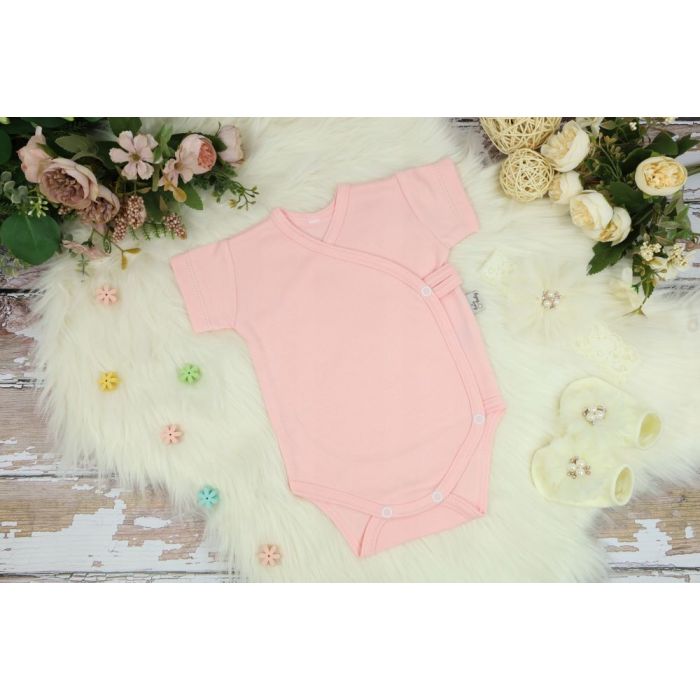 Beebi bodid lühikeste varrukatega "One" candy pink