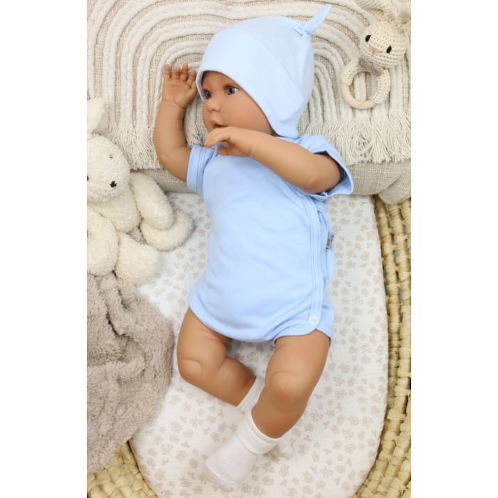 Beebi bodid lühikeste varrukatega "One" BABY BLUE
