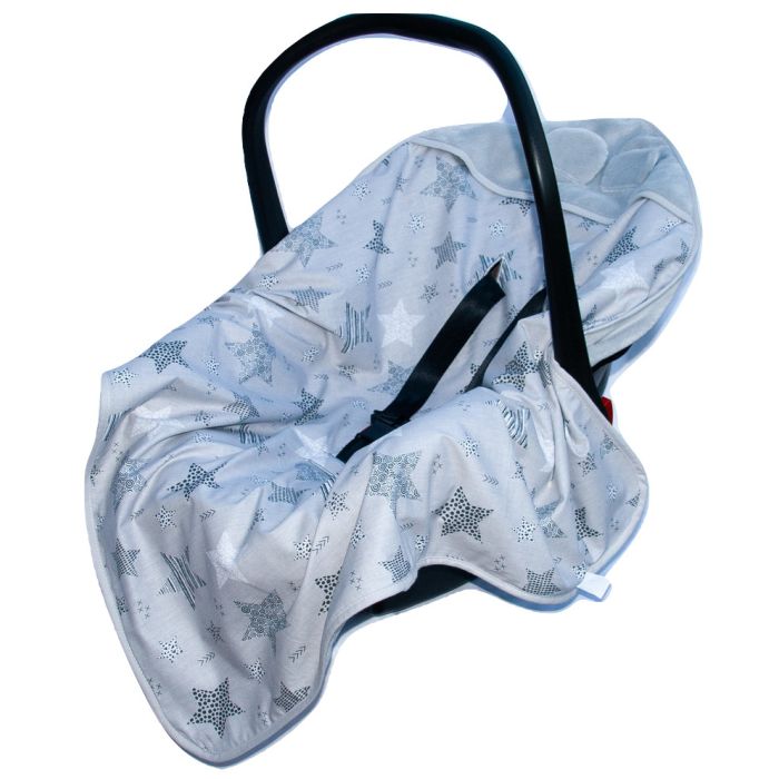 Soojakott-tekk vankrisse/turvatool "Star" 80x80 cm 