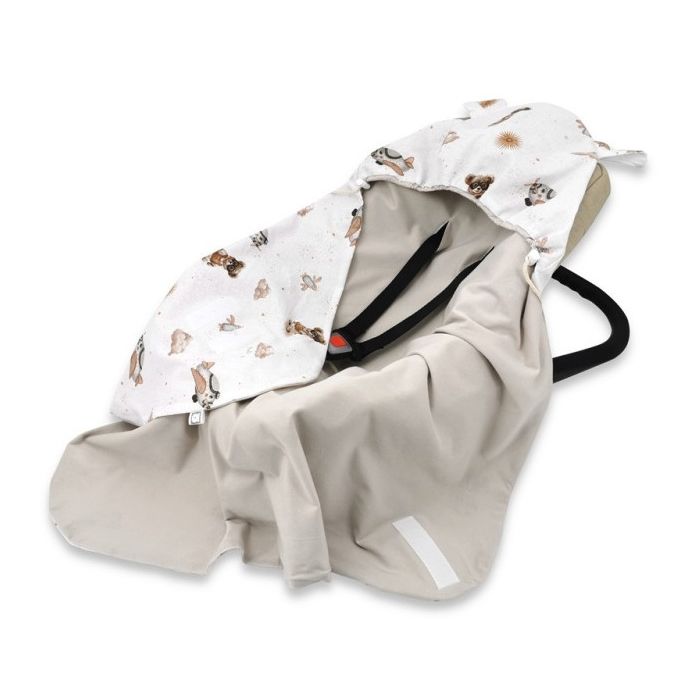 Turvahälli tekk ja soojakott "Aviator beige jersey"