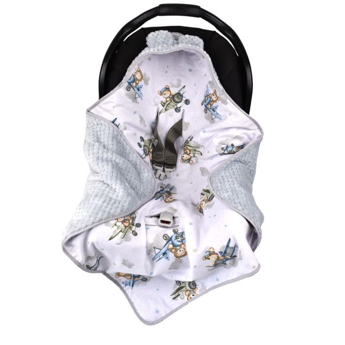 Turvahälli tekk ja soojakott  "Bear pilot" grey