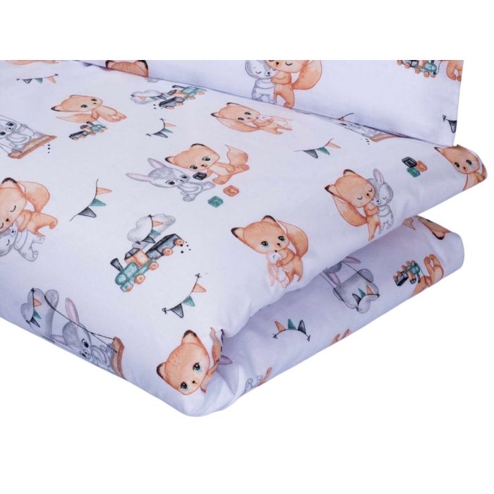 Voodipesu beebidele 135x100 "Let's play" 