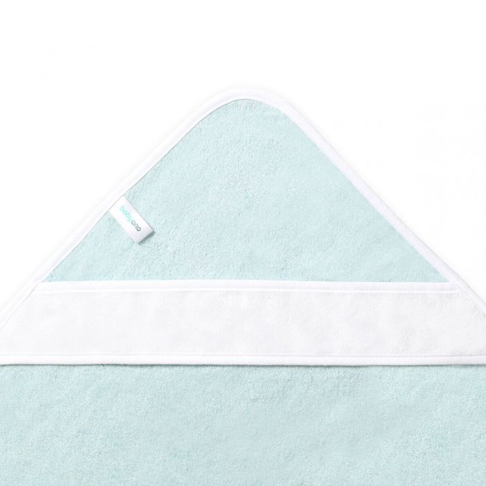 Bambukinis rankšluostis kūdikiui "Happy Whale" su gobtuvu 85x85 cm