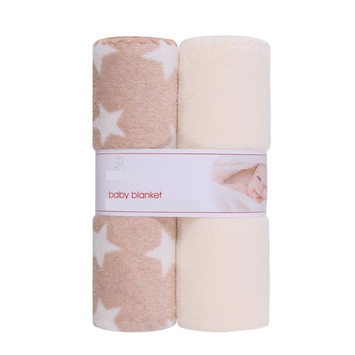 Tekid lastele "DUO" 80x90 cm beež, 2tk