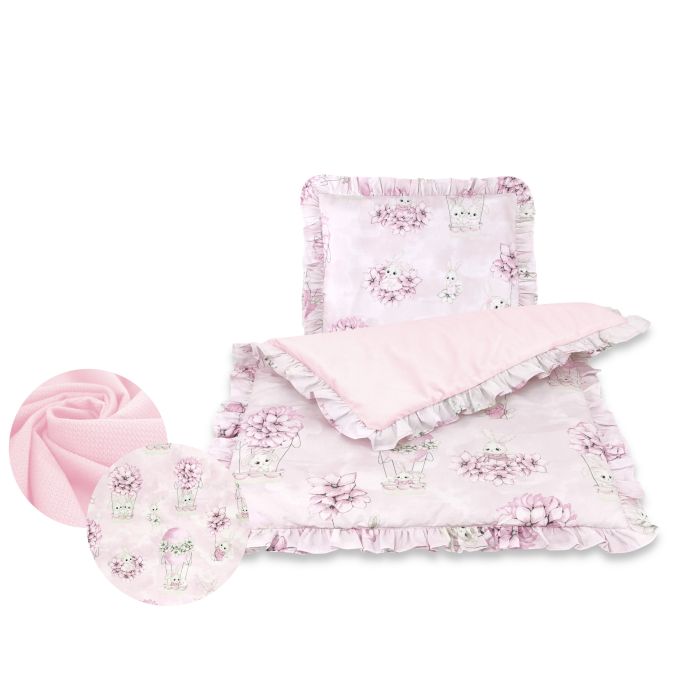 Beebi tekk ja padi "Fly with me" volangidega