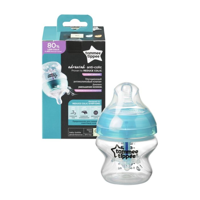 Gaasivaluvastased lutipudelid Tommee Tippee Anti-Colic 0k+ 150ml