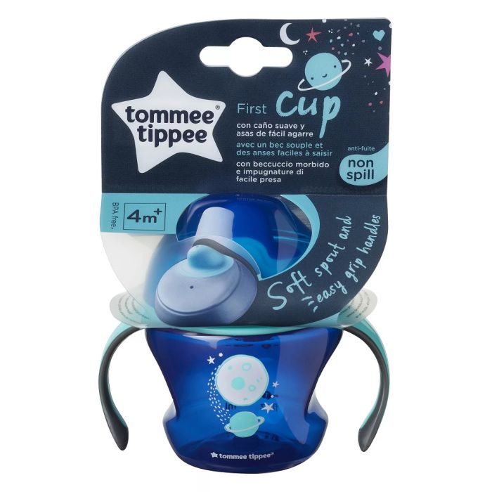 Tommee Tippee beebi tass 4m+ Non spill 150 ml sinine