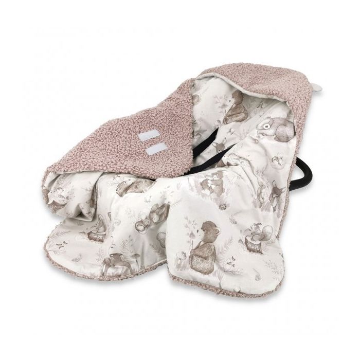 Soojakott turvahälli "Blush forest sepia" 90x90 cm