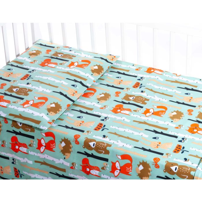 Beebi voodipesu 100x135 "Forest life" 