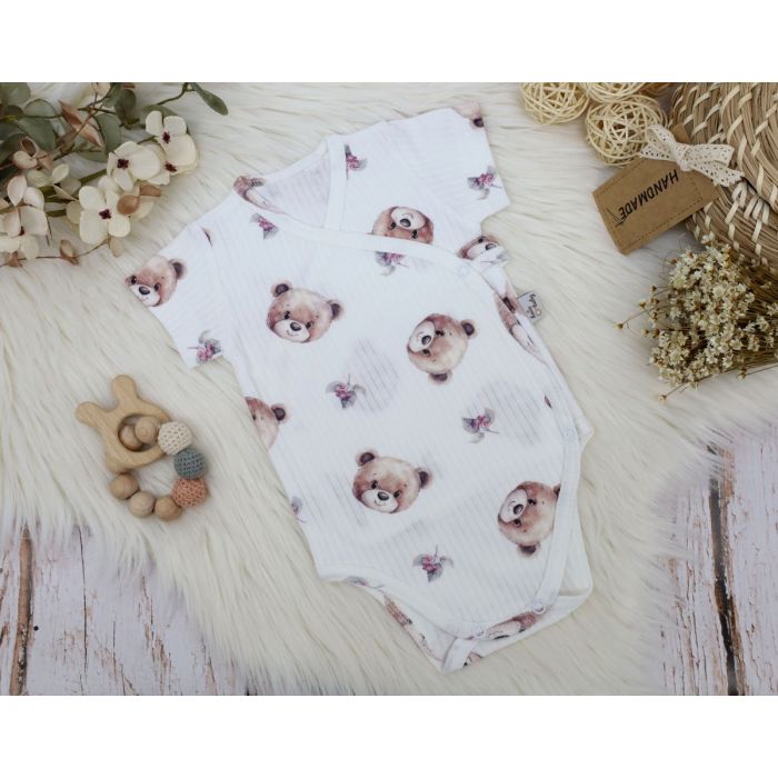 Beebi bodi lühikeste varrukatega "Kos" bears