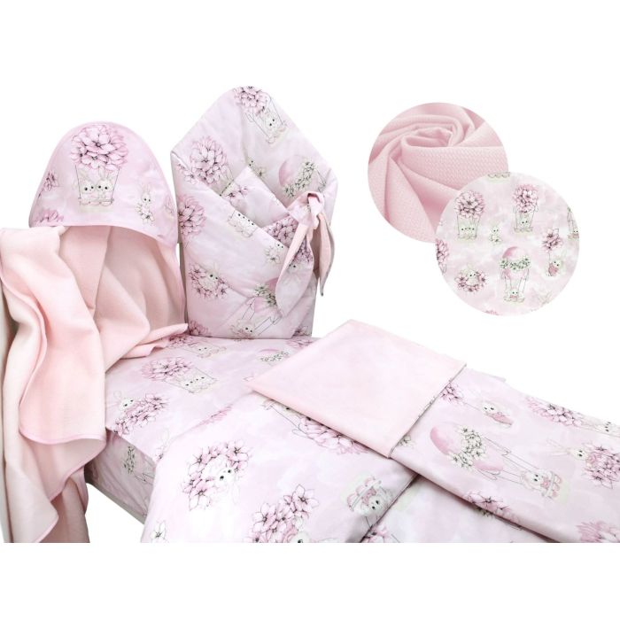 6-osaline vastsündinu komplekti "Fly with me"