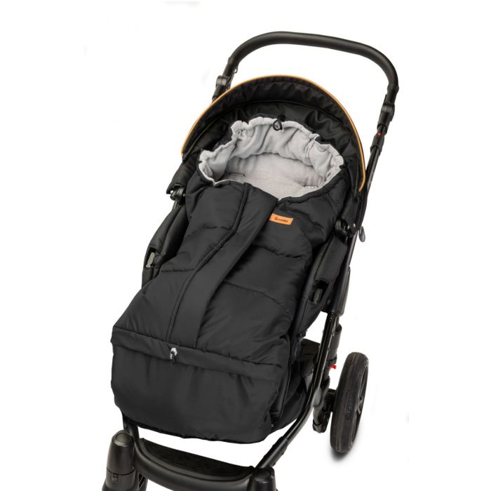 Soojakott kärusse  "Combi polar" Black/Grey 