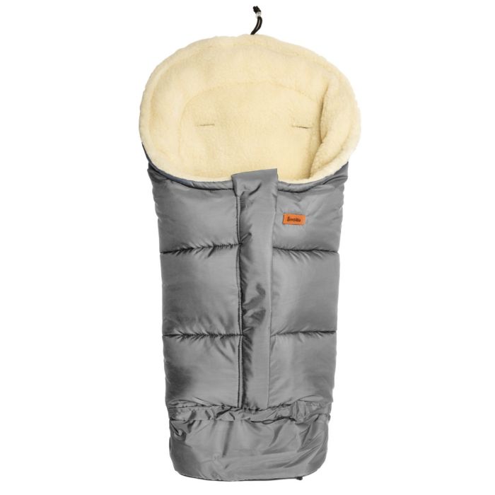 Soojakott kärusse  "Combi wool" GREY