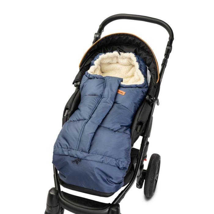 Soojakott kärusse  "Combi wool" Navy