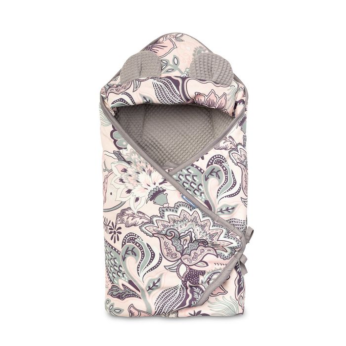 Soojakott vankrisse/turvatool "Pale flowers" 90x90 cm hall