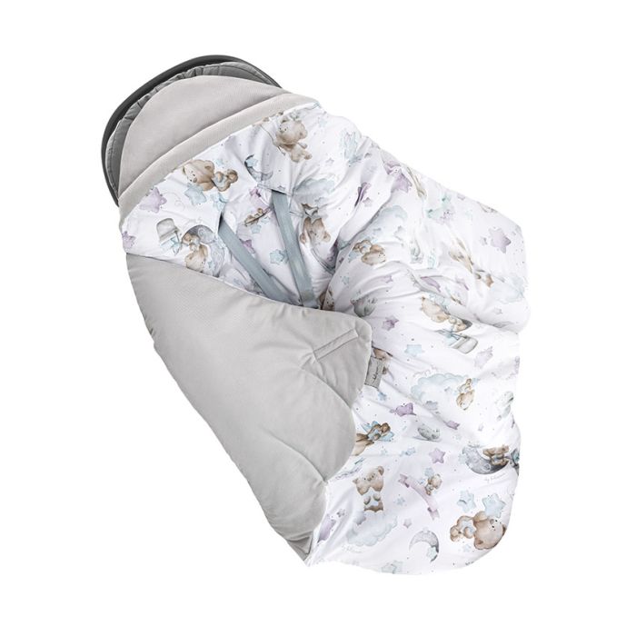 Turvahälli tekk ja soojakott "Baby BEAR" 90x90 cm