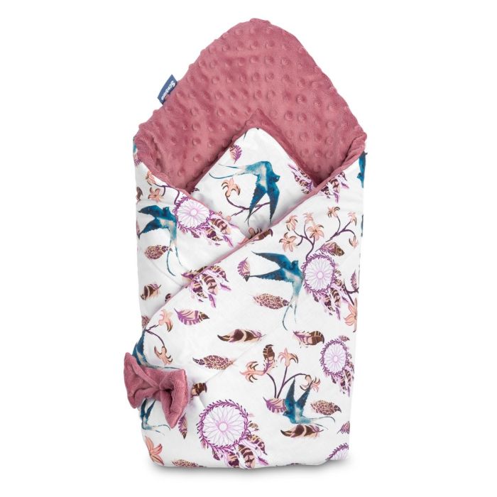 Beebi magamiskott (Kahepoolne) "Dream catcher" roosa