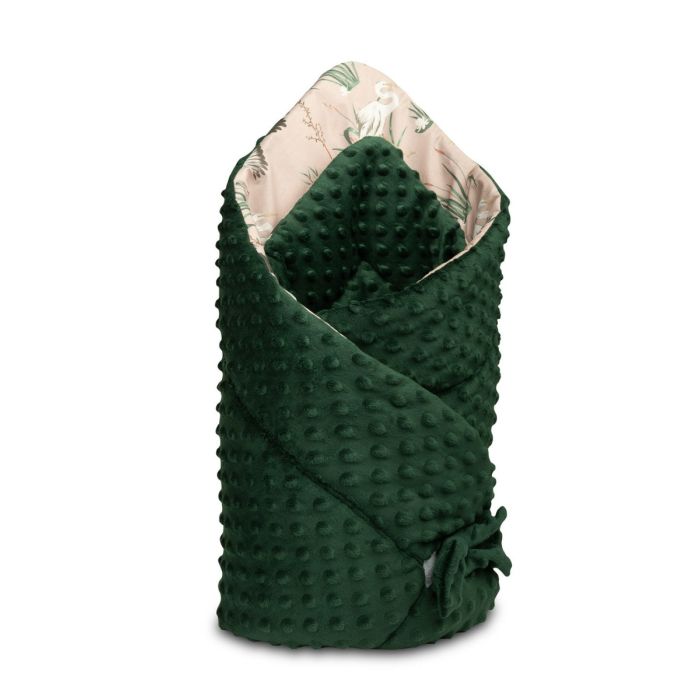 Beebi magamiskott (Kahepoolne)  "Birds" roheline