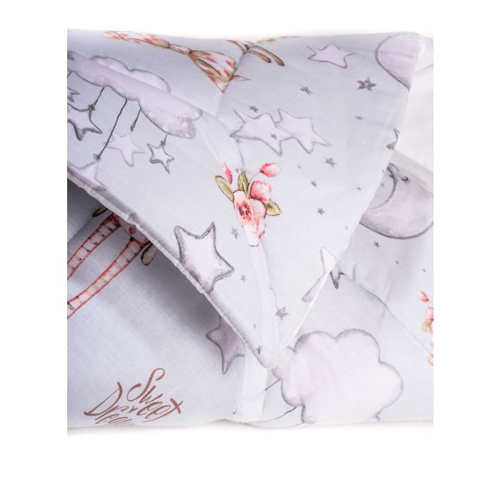 Beebi ümbriktekk "Bunny and Stars"